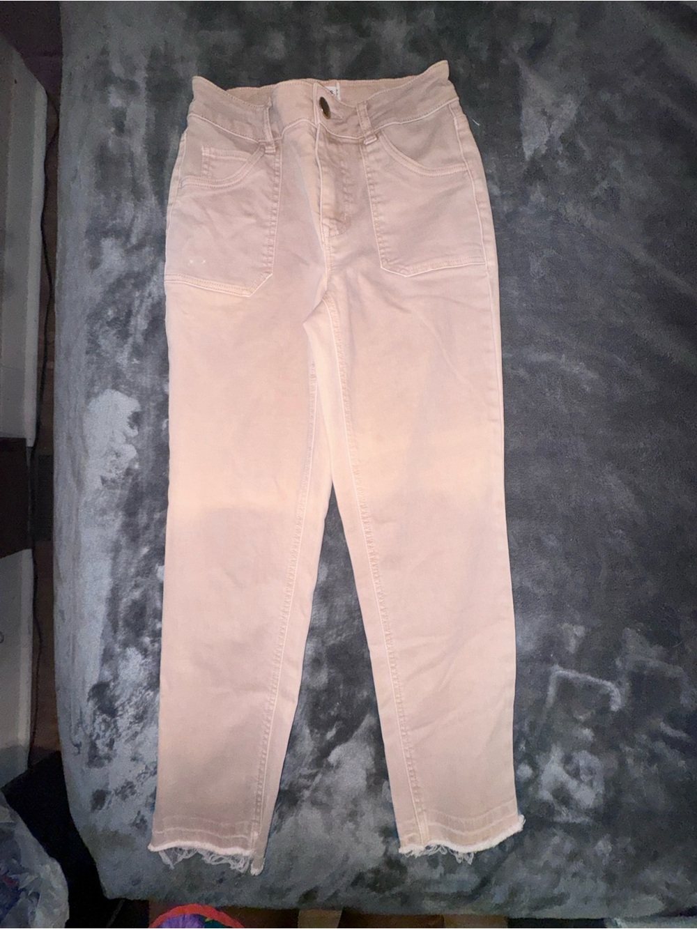 Maurices High-Rise Blush Pink Jeans